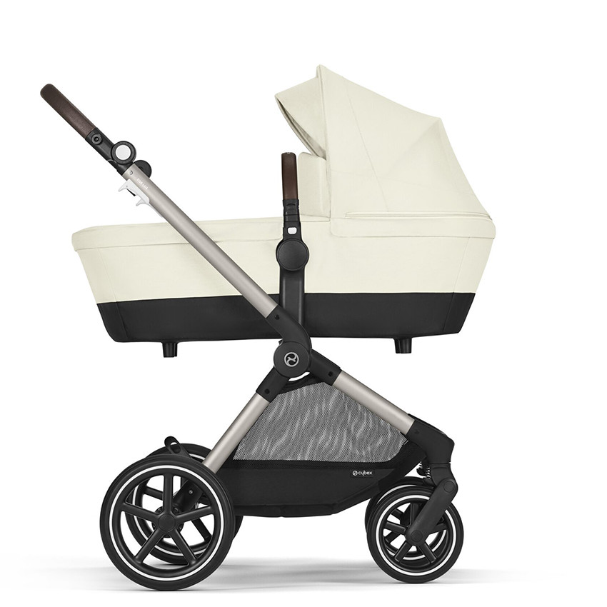 Poussette Eos Lux Taupe 2-en-1 Seashell Beige 