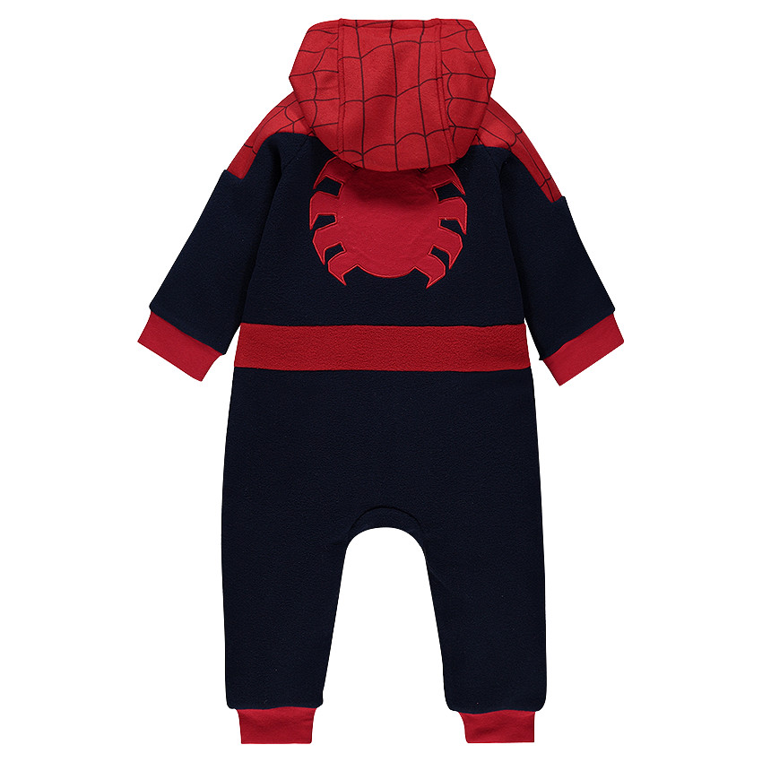Surpyjama à capuche en sherpa Marvel motif Spiderman 