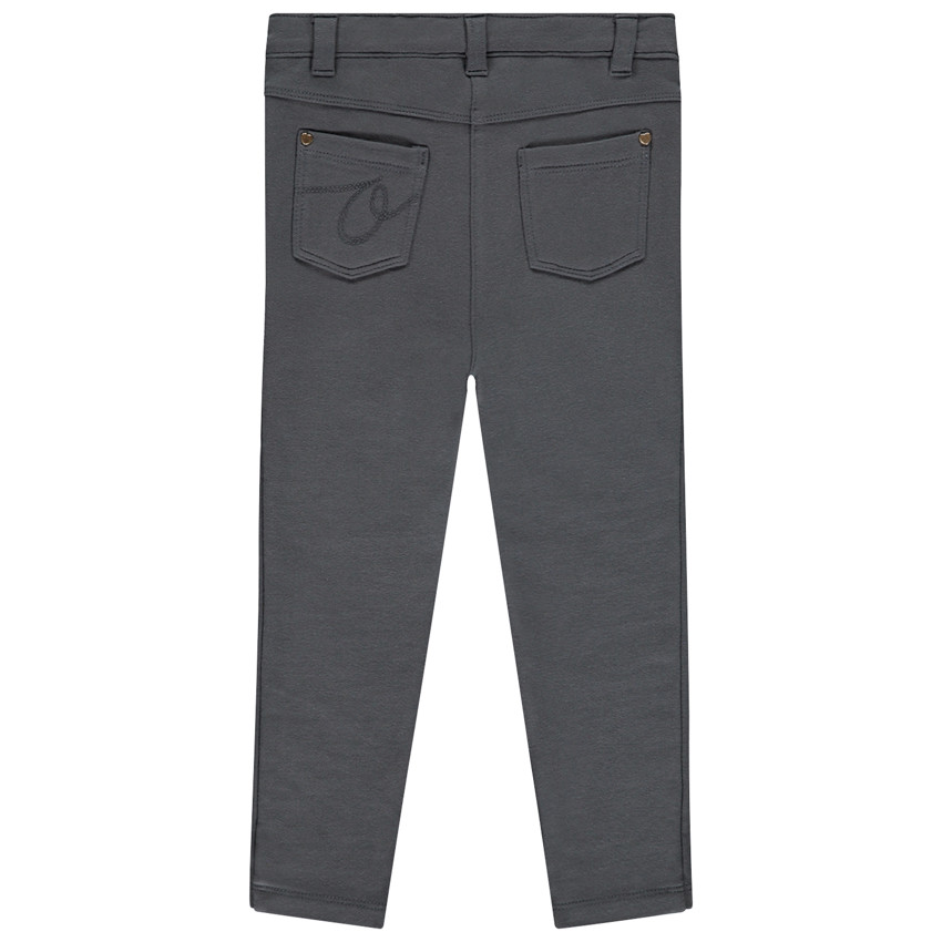 Jegging en molleton uni pour bébé fille 