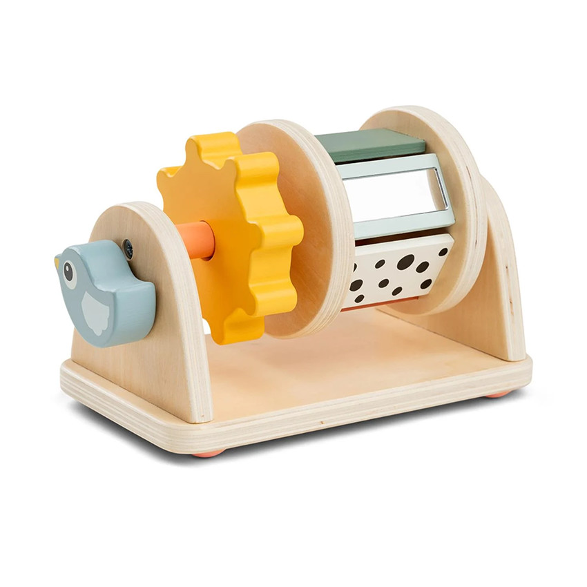 Rouleau multi sensoriel d'activité Birdee 3M+ multicolore 