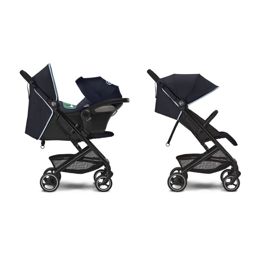 Poussette compacte Beezy - Ocean Blue 