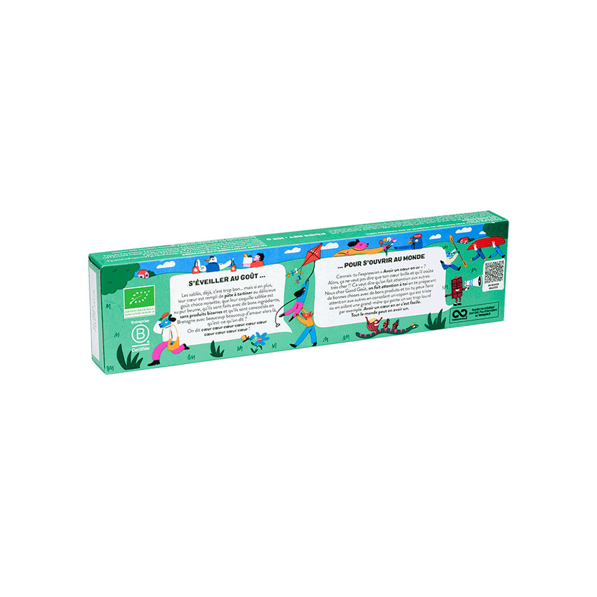 Sablés fourrés à la pâte à tartiner - 100g 