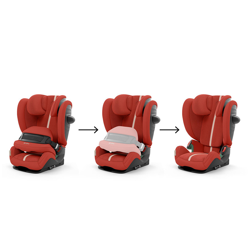 Siège-auto i-Size Isofix Pallas G Plus hibiscus red 