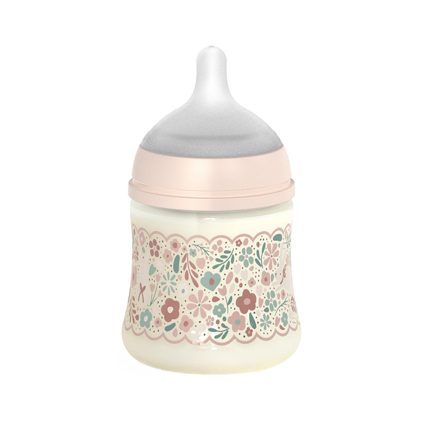 Biberon avec tétine physiologique SX PRO S 150ml Wonderland Liberty rose 