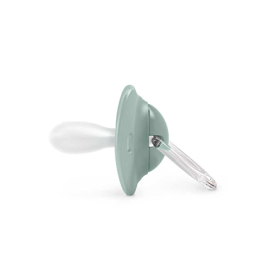 Lot de 2 sucettes silicone SX Pro 18M+ Birdies vert 