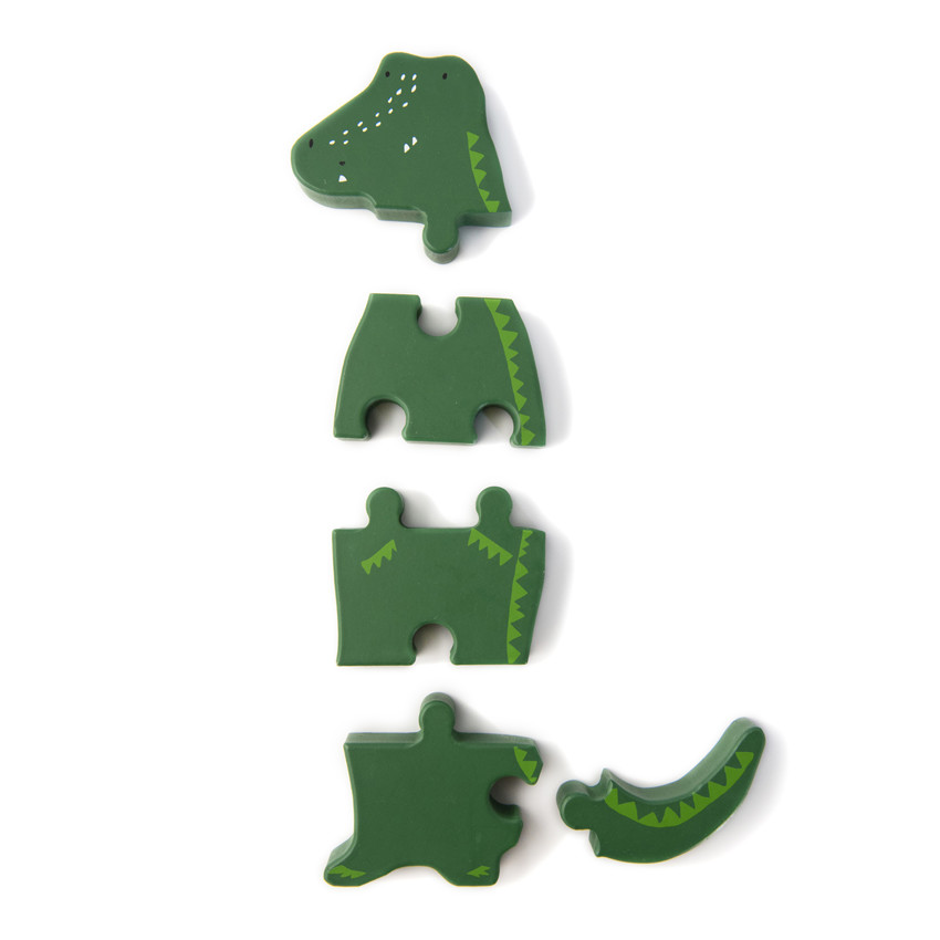 Puzzle en bois Mr Crocodile 