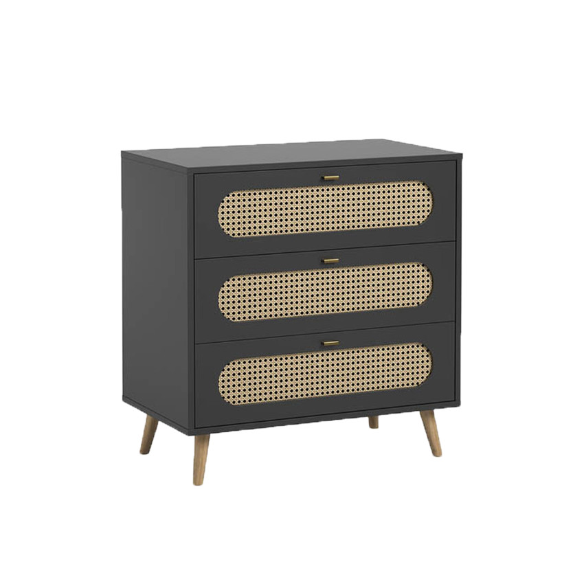 Commode Canne - Noir 