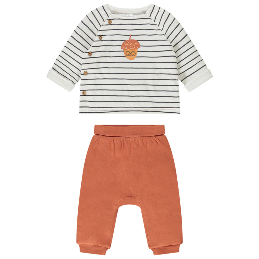 Ensemble 2 pieces en double jersey pour bebe garcon Orchestra