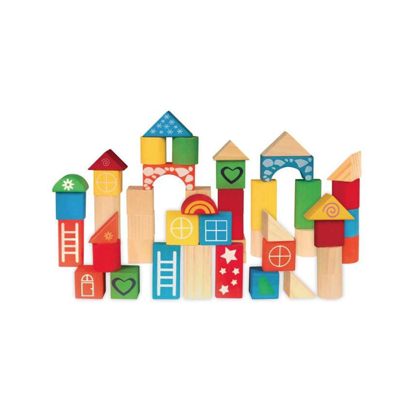 Baril de construction en bois 60 pièces  