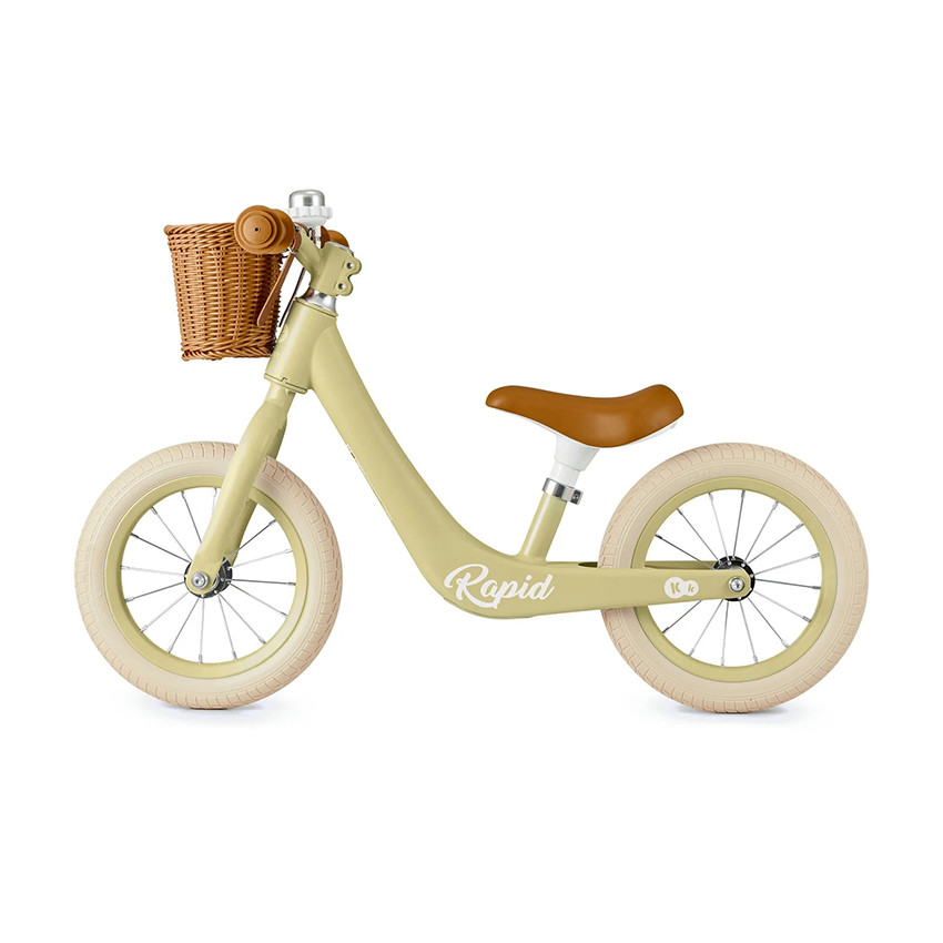 Draisienne Rapid 2 avec panier savannah green 