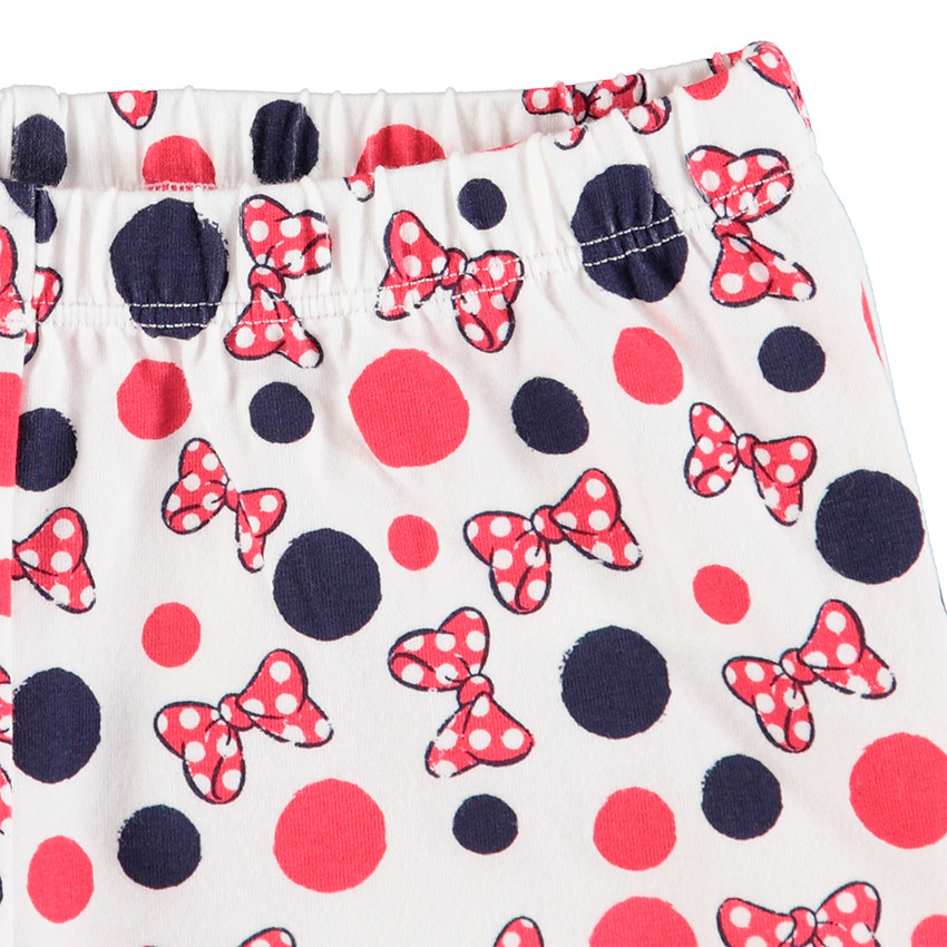 Pyjama avec débardeur print Minnie Disney et short imprimé all-over 