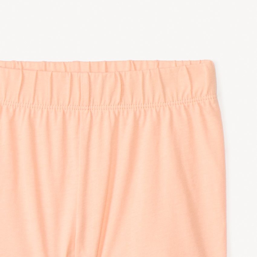 Lot de 2 pyjamas 2 pièces t-shirt + short fantaisie pour fille 