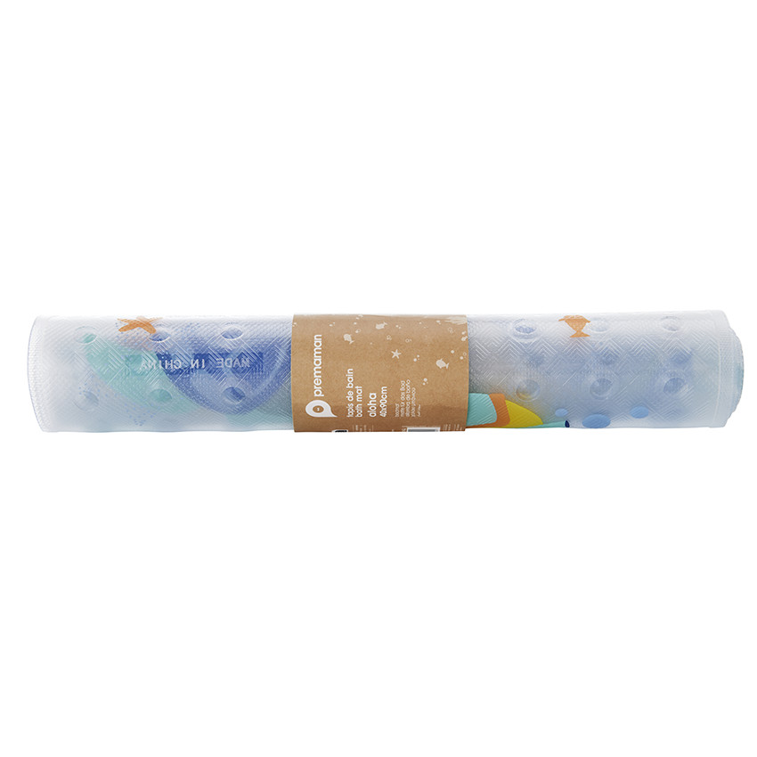 Tapis de bain XXL 40x90 cm Aloha 2.0 - Transparent (Prémaman) - Image 6