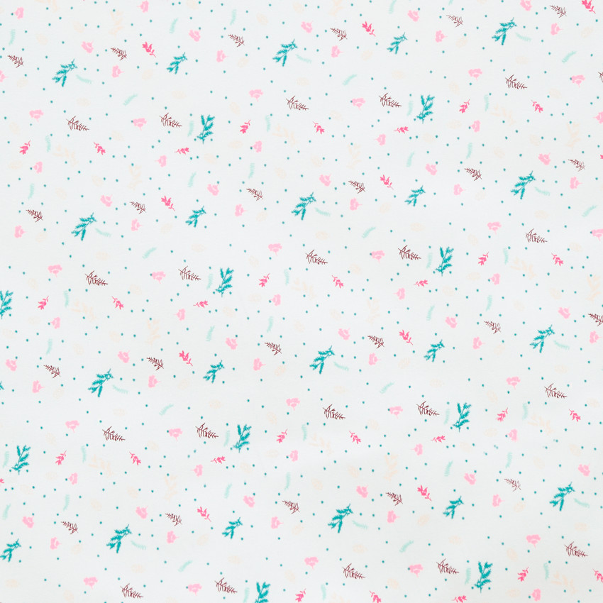 Parure de lit fille avec housse de couette et taie d'oreiller Poetic nature 