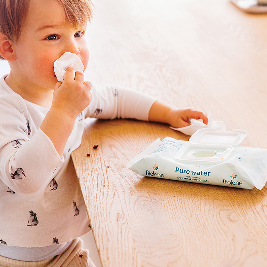 Paquet de 48 lingettes Pure Water 