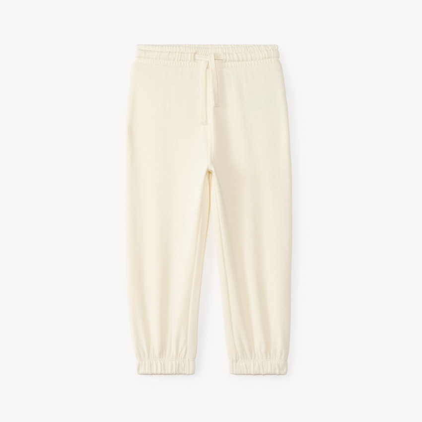 Pantalon de jogging uni en molleton pour bébé fille 