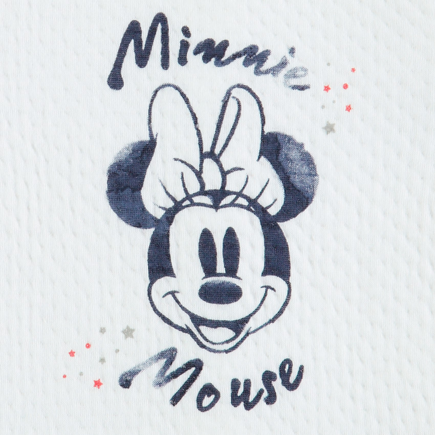 Ensemble avec tunique print Minnie Disney et legging rouge à noeuds printés 