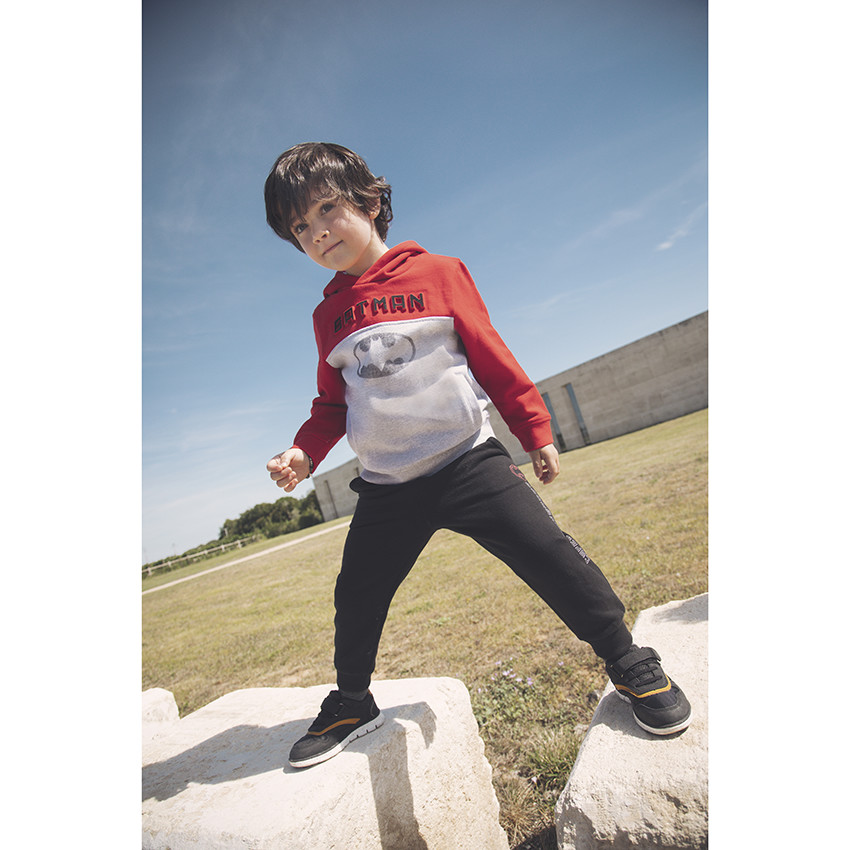 Jogging en molleton à inscription Batman pour enfant garçon 