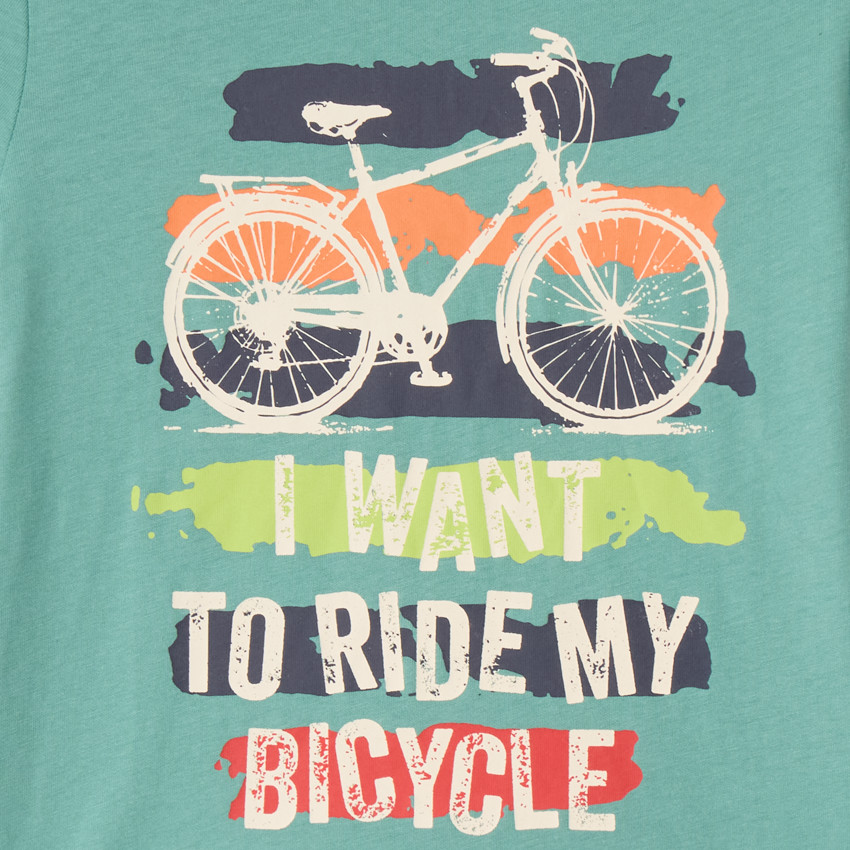 T-shirt manches courtes printé pour garçon 