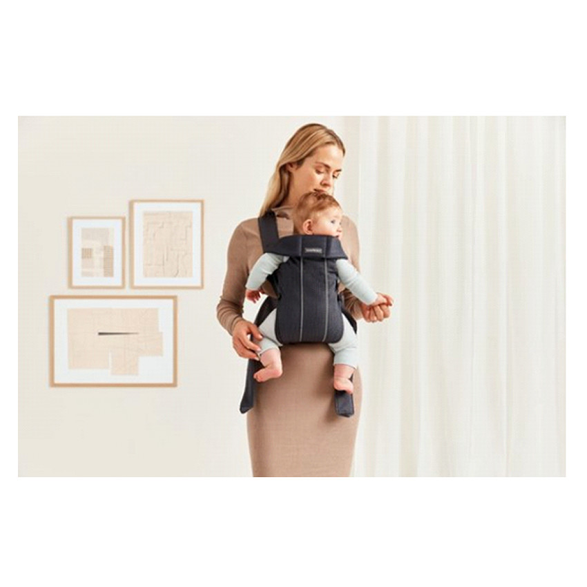 Porte-bébé Mini 3D mesh - Anthracite 