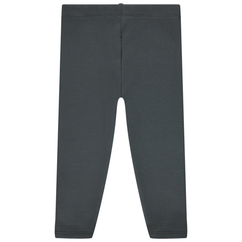 Caleçon long contrecollé velours pour bébé fille 