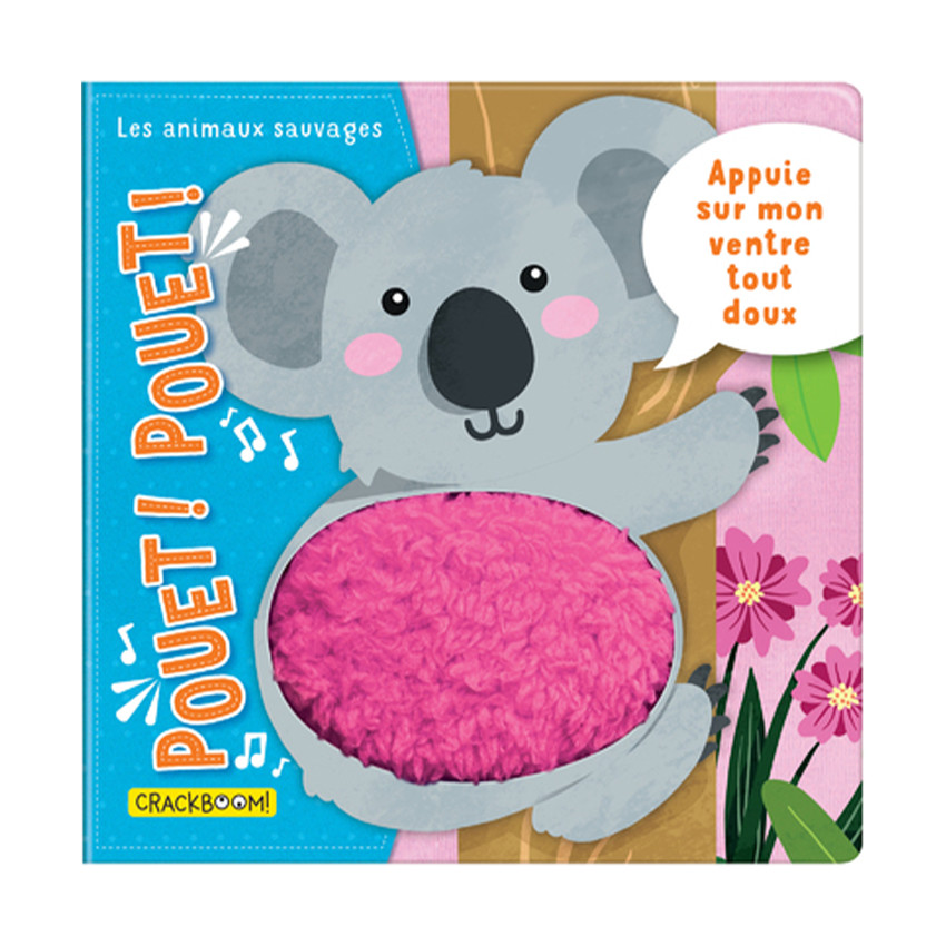 Livre Pouet ! Pouet ! Les animaux sauvages 