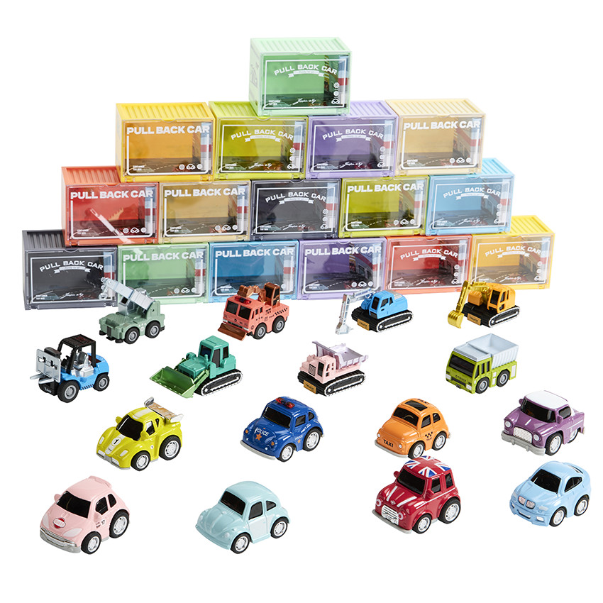 Véhicule miniature à friction Voiture violet 