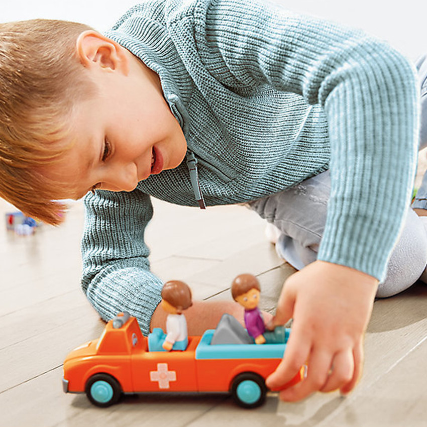 Véhicule 3 parties à assembler ambulance Anna Amby 