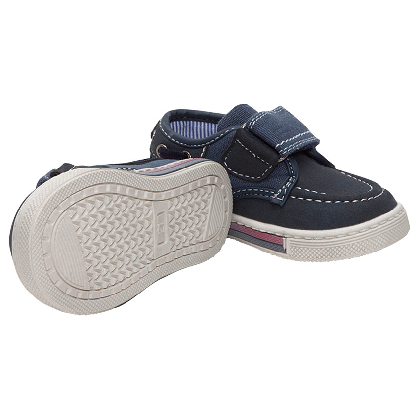 Chaussures bateau avec ouverture à scratch du 24 au 29 
