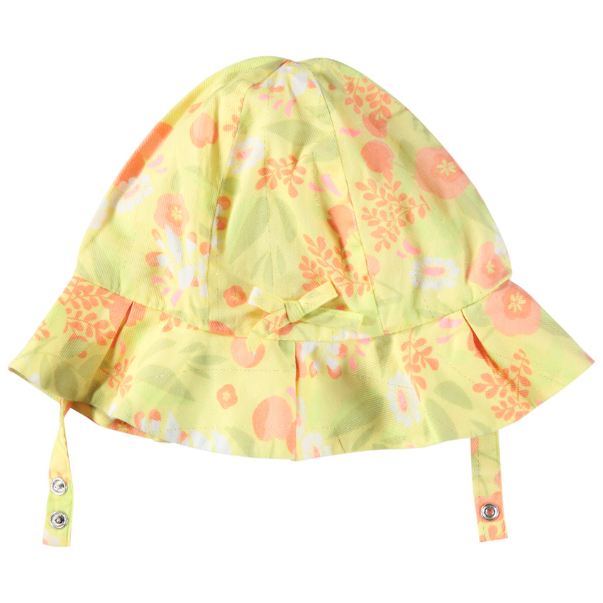 Charlotte doublée imprimé floral pour bébé fille 