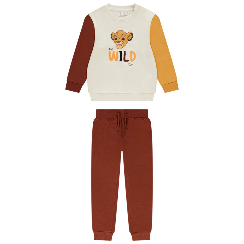 Ensemble 2 pièces en molleton Le Roi Lion Disney pour garçon 