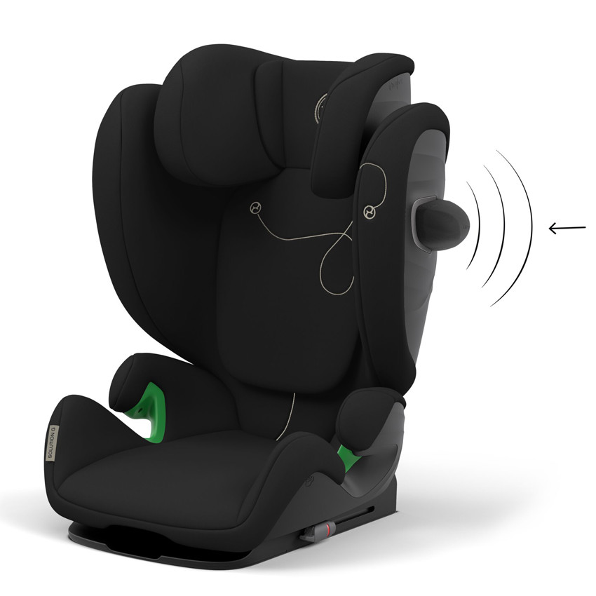 Siège-auto Solution G i-Fix moon black 
