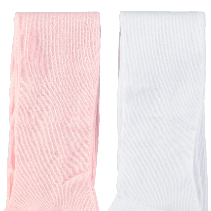 Lot de 2 paires de collants épais pour bébé fille 