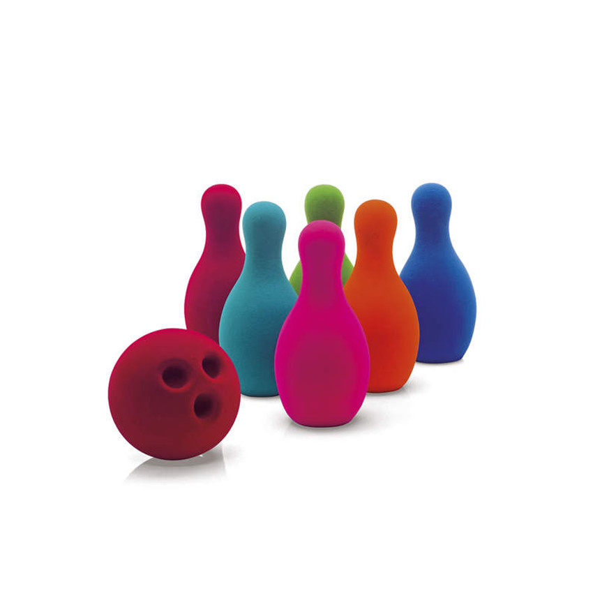Jeu de bowling - 6 quilles + 1 boule 