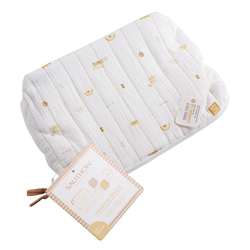 Trousse de toilette et carrés éponge Sunlight 