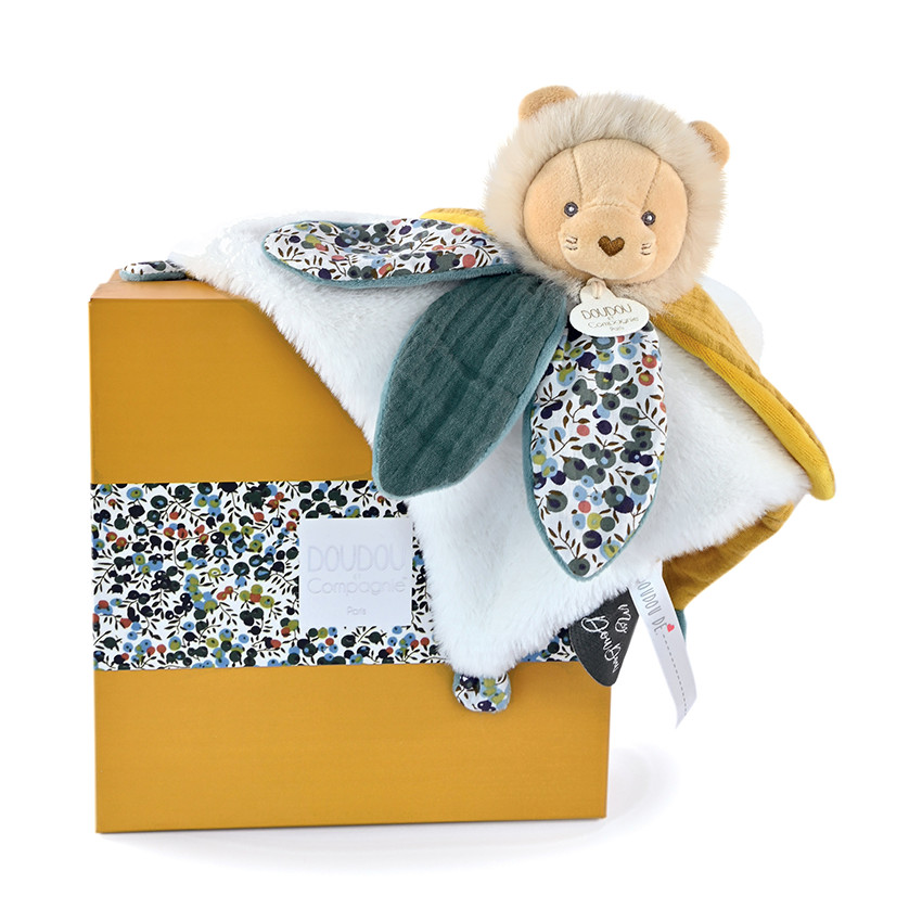 Doudou pétales Lion Boh'aime