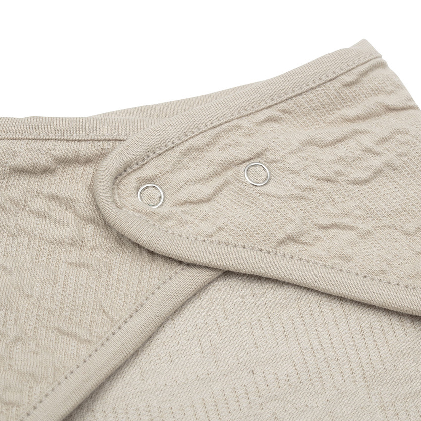 Lot de 2 bavoirs bandanas Soft Waves nougat 