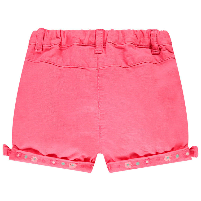 Short rose pour enfant fille 