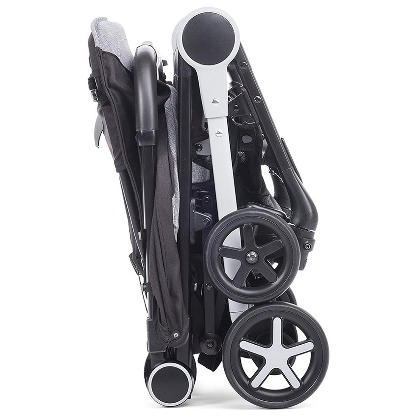 Poussette canne Miinimo - Silver 