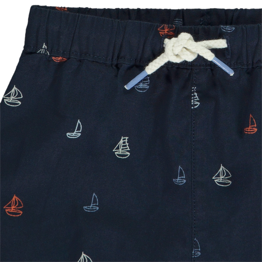 Ensemble 2 pièces motifs voilier pour bébé garçon 