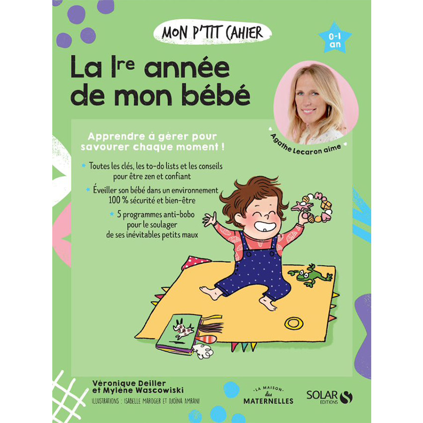 Livre Mon p'tit cahier La 1ère année de mon bébé 
