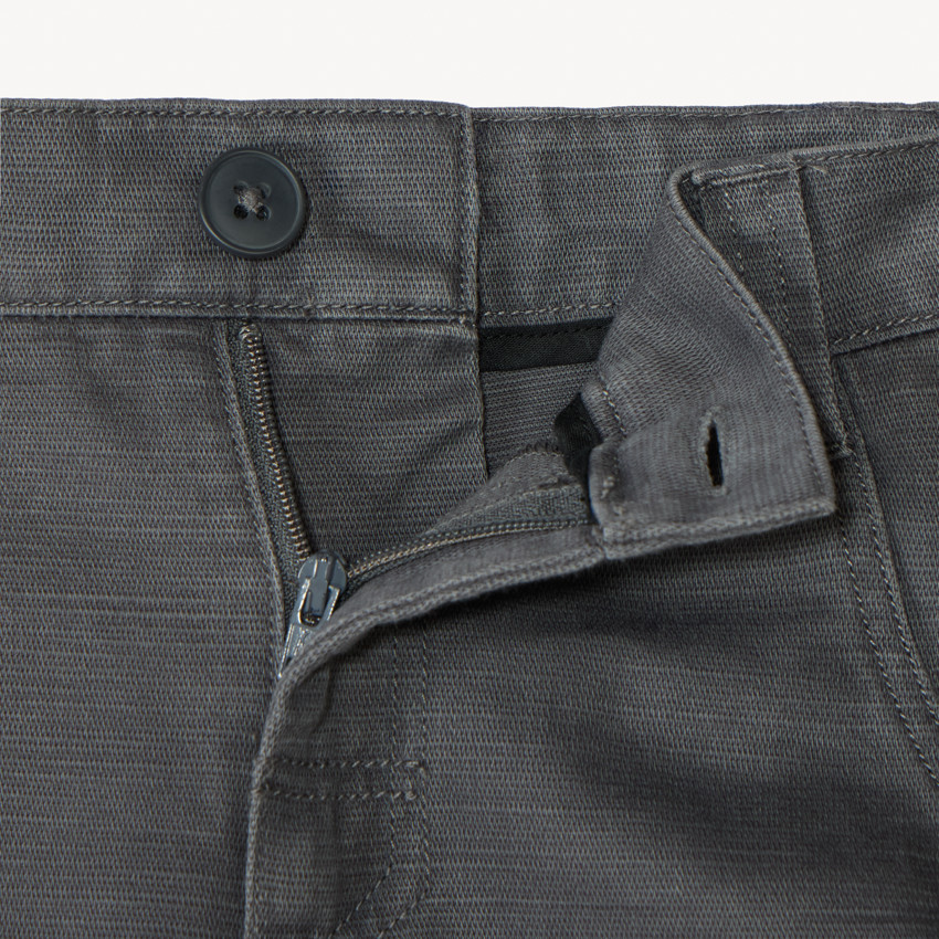 Bermuda en toile texturée avec poche façon cargo pour garçon 