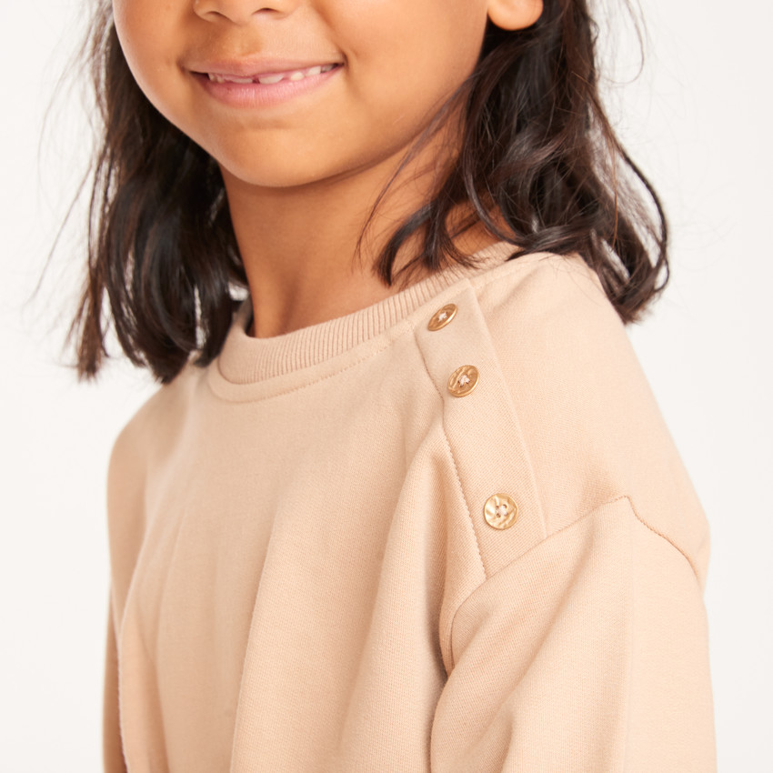 Robe 2-en-1 fille imprimé léopard 