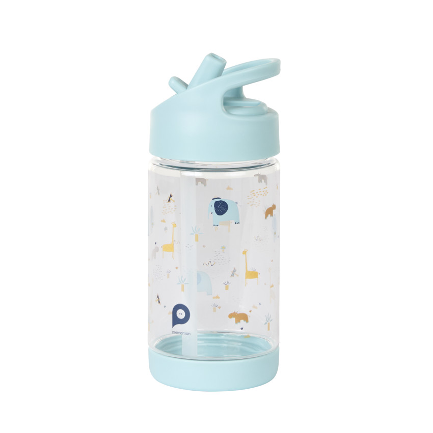 Gourde savane avec paille rétractable - 400ml 