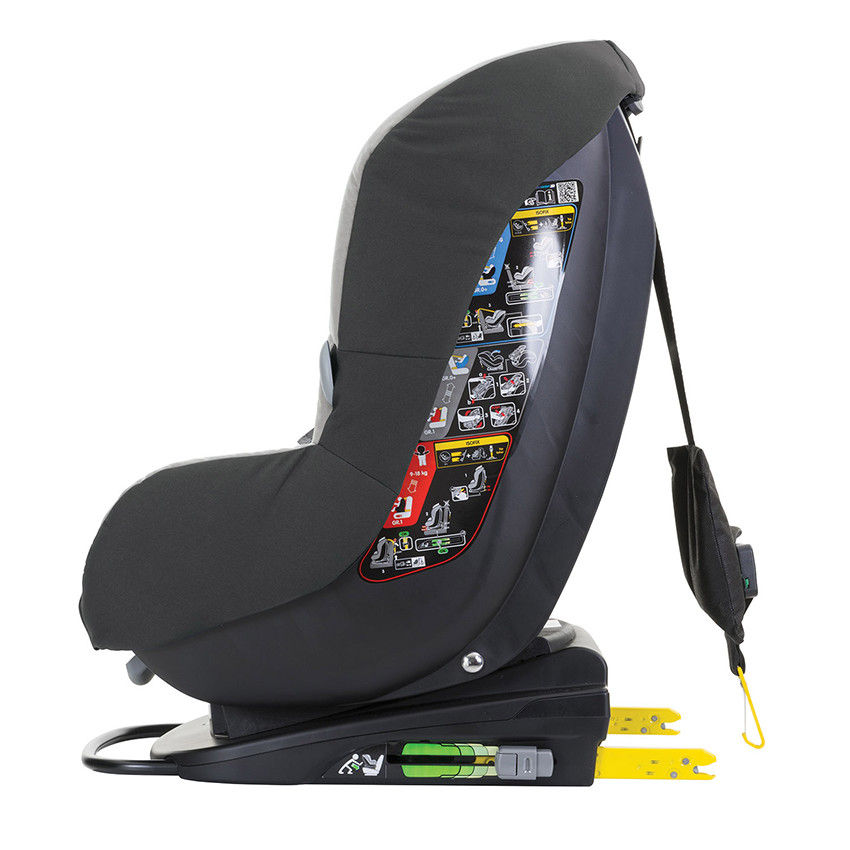 Siège-auto isofix MiloFix groupe 0+/1 - Nomad Grey 