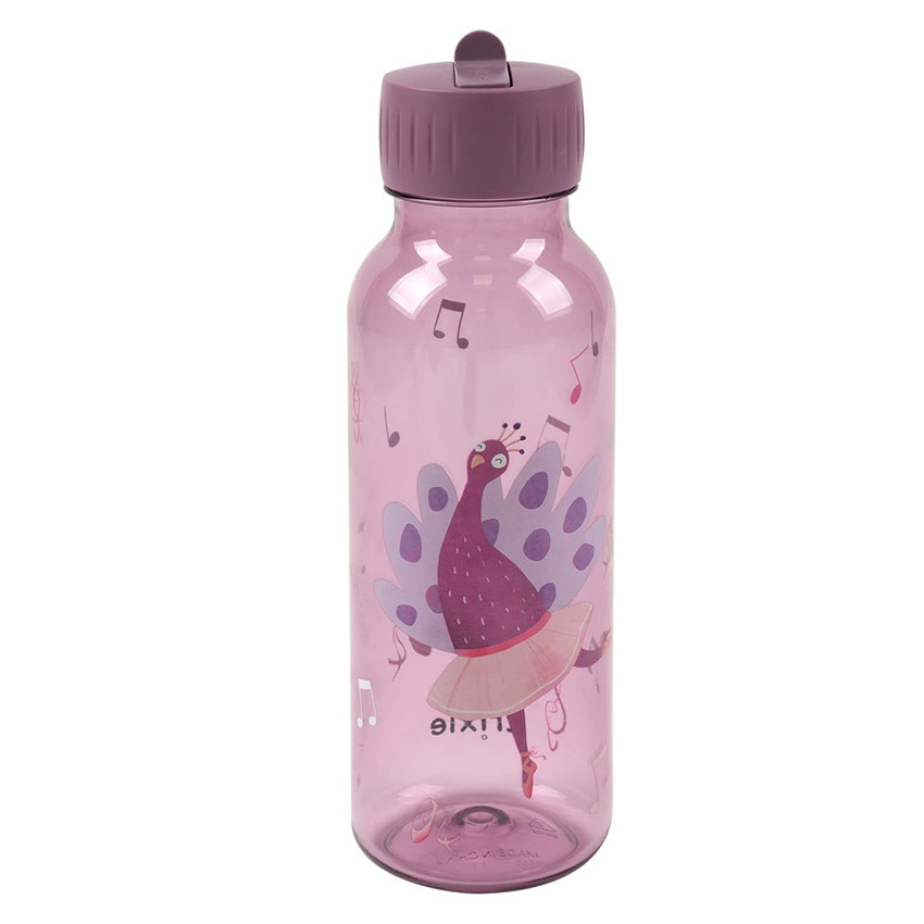 Gourde Tritan 500ml Ballerina Mrs Peacock 3ans+