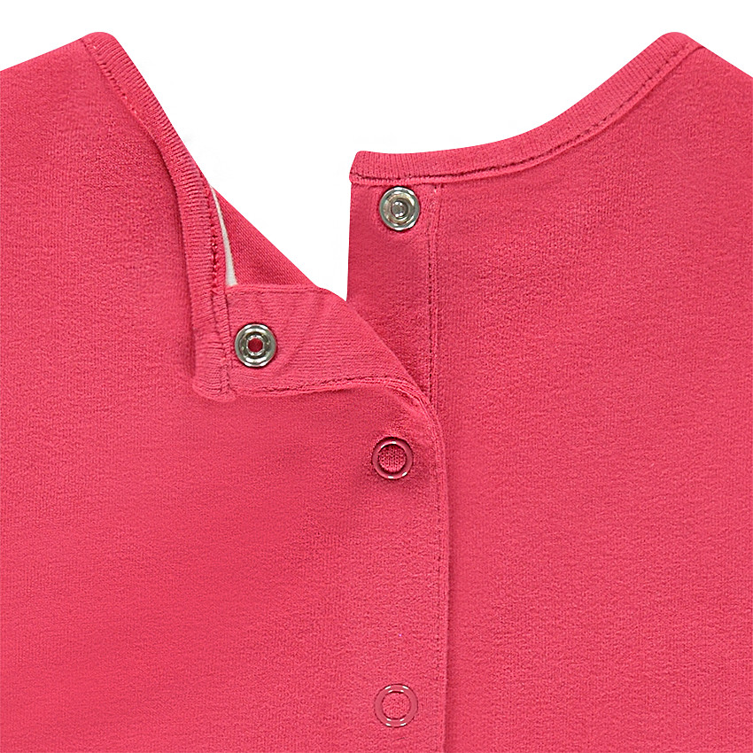 Tee-shirt en coton organique avec print fantaisie 