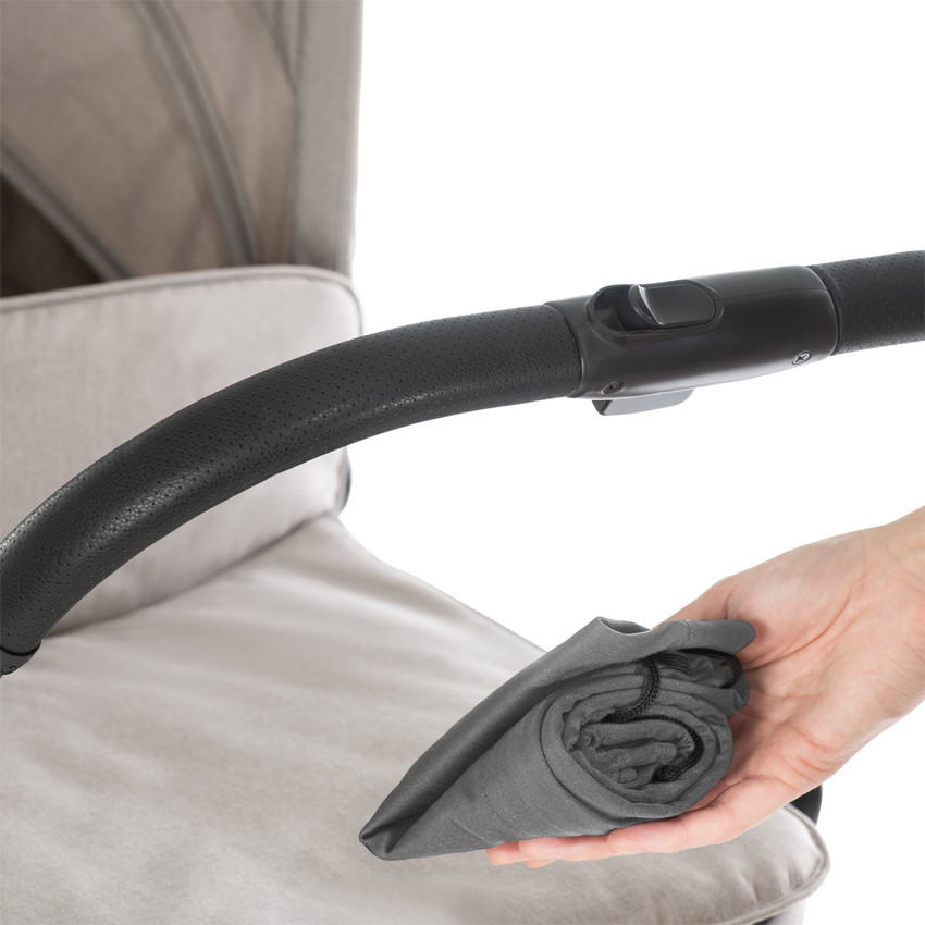 Auvent pour poussette Gris 