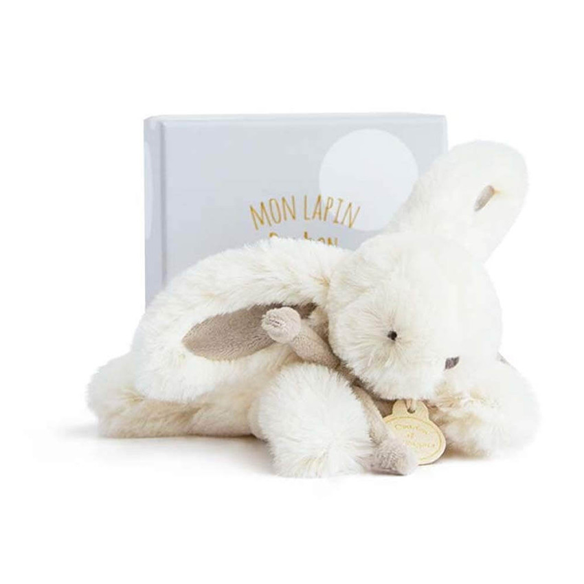 Doudou Lapin Bonbon 16 m - Taupe Main Doudou Lapin Bonbon 16 m - Taupe