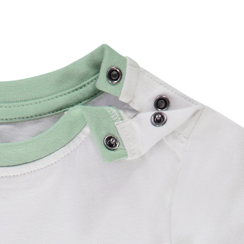 Ensemble 2 pièces avec patch rabat lion pour bébé garçon 